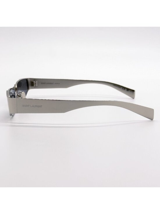 New Saint Laurent Sunglasses Silver Metal Sunglasses SL739 001 main image 8